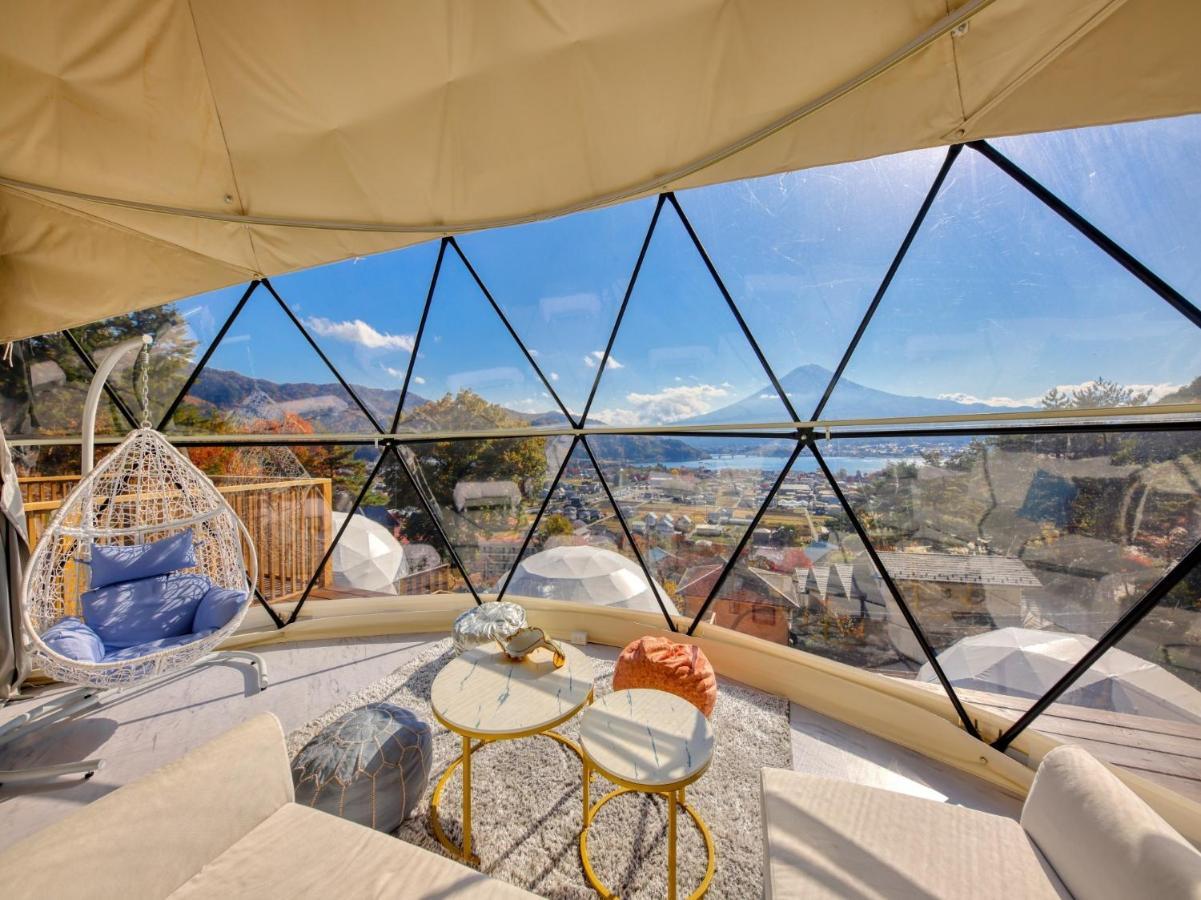 Mt,Fuji Glamping Terrace Minenohana - Vacation Stay 35711V Fujikawaguchiko Zewnętrze zdjęcie