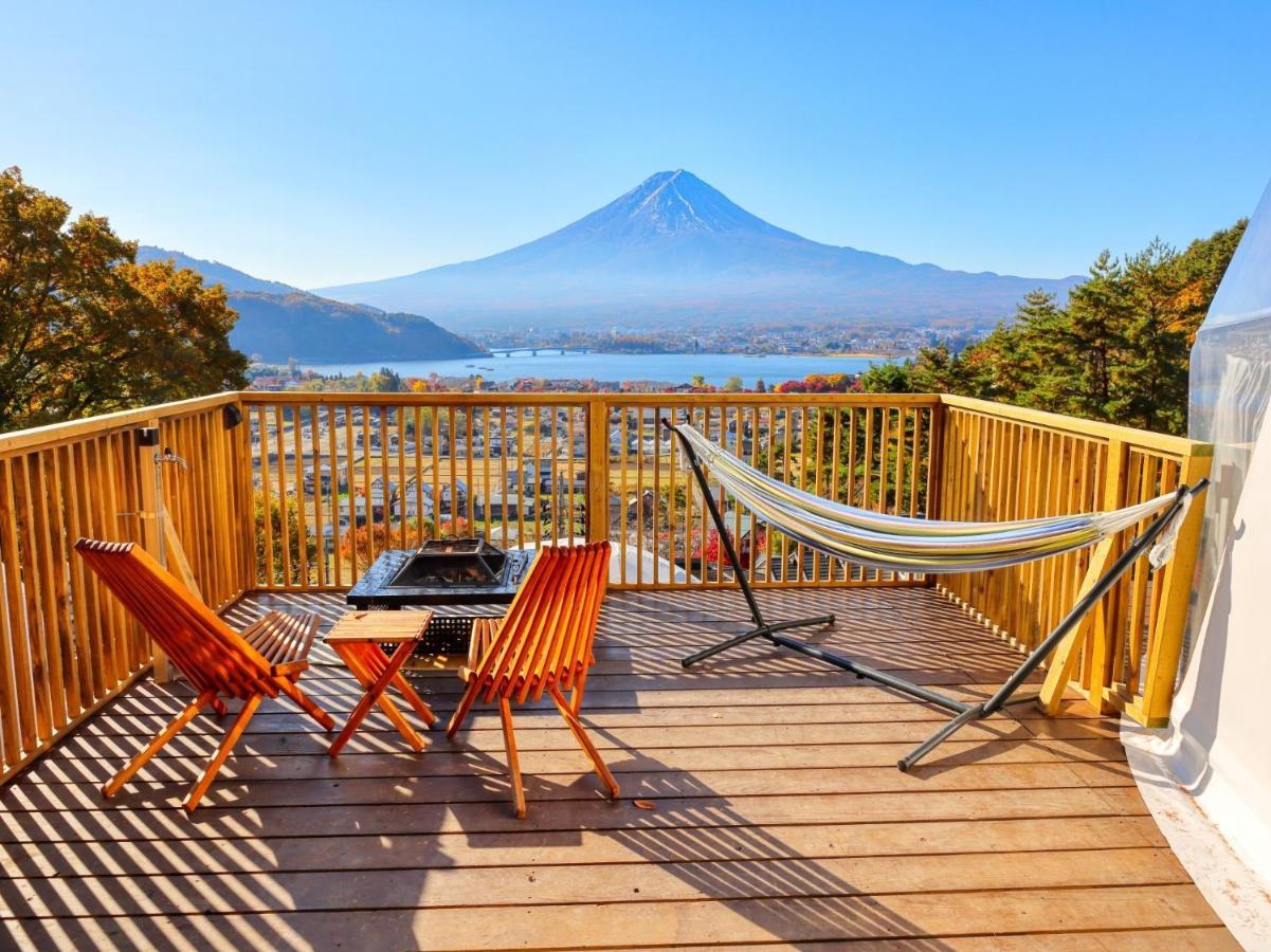 Mt,Fuji Glamping Terrace Minenohana - Vacation Stay 35711V Fujikawaguchiko Zewnętrze zdjęcie
